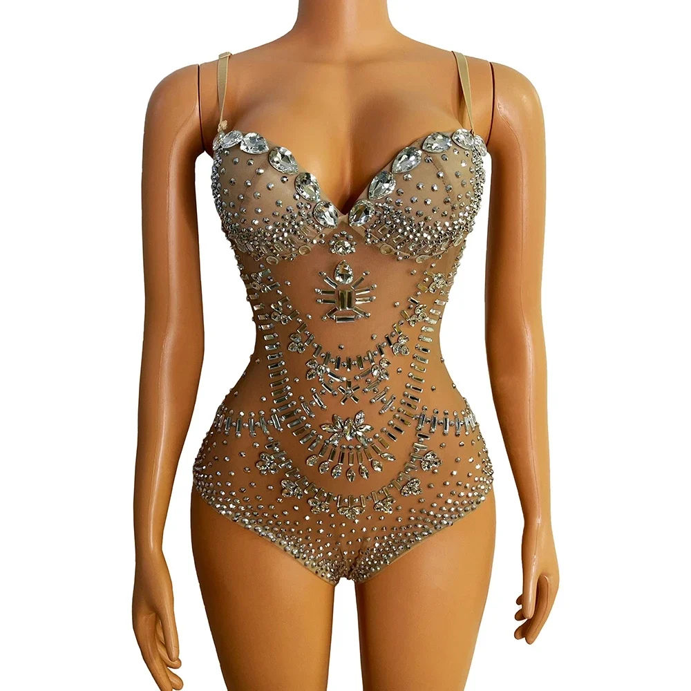 Rhinestone Banding Trim - Uświęć piosenkarkę Dj dżetów body kostium