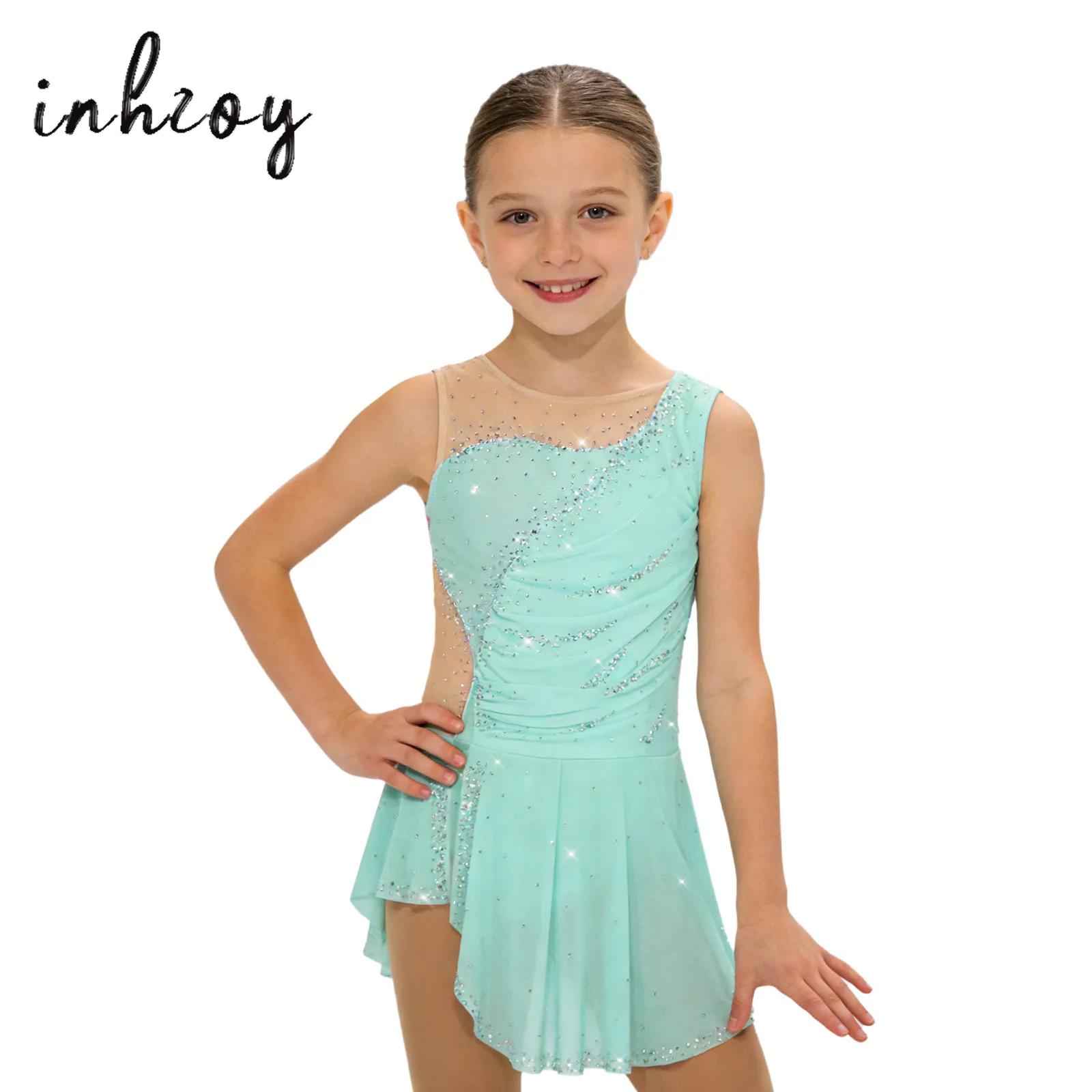Rhinestone Banding Trim - Dziecięce stroje do gimnastyki artystycznej, łyżwiarstwa