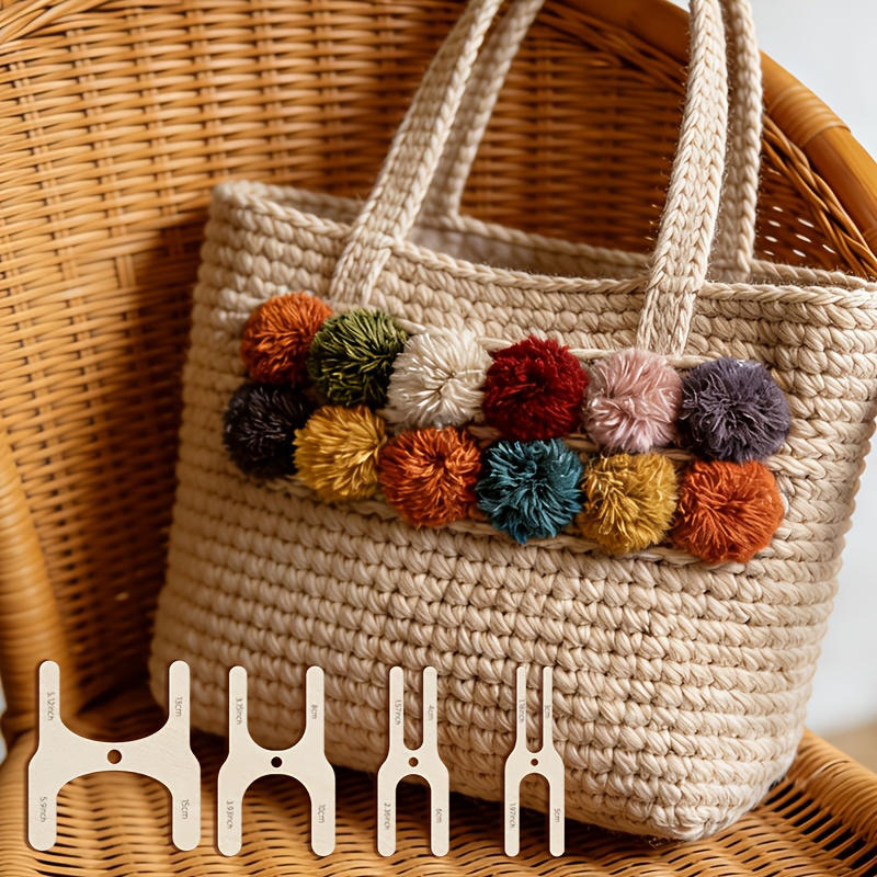 Pom Pom Maker Tool - 4-częściowy zestaw do robienia pomponów z