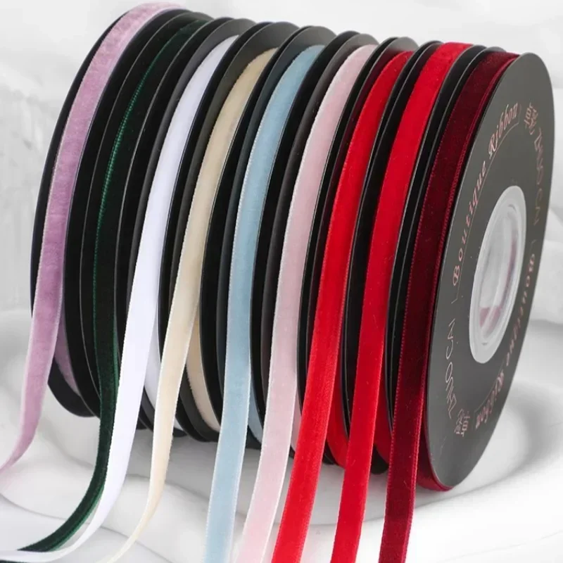 5 jardów/rolka Szeroka 6mm Aks – Velvet Ribbon Roll recenzja i cena