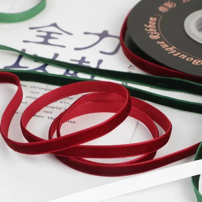 5 jardów/rolka Szeroka 6mm Aks – Velvet Ribbon Roll recenzja i cena