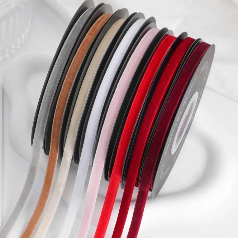 5 jardów/rolka Szeroka 6mm Aks – Velvet Ribbon Roll recenzja i cena