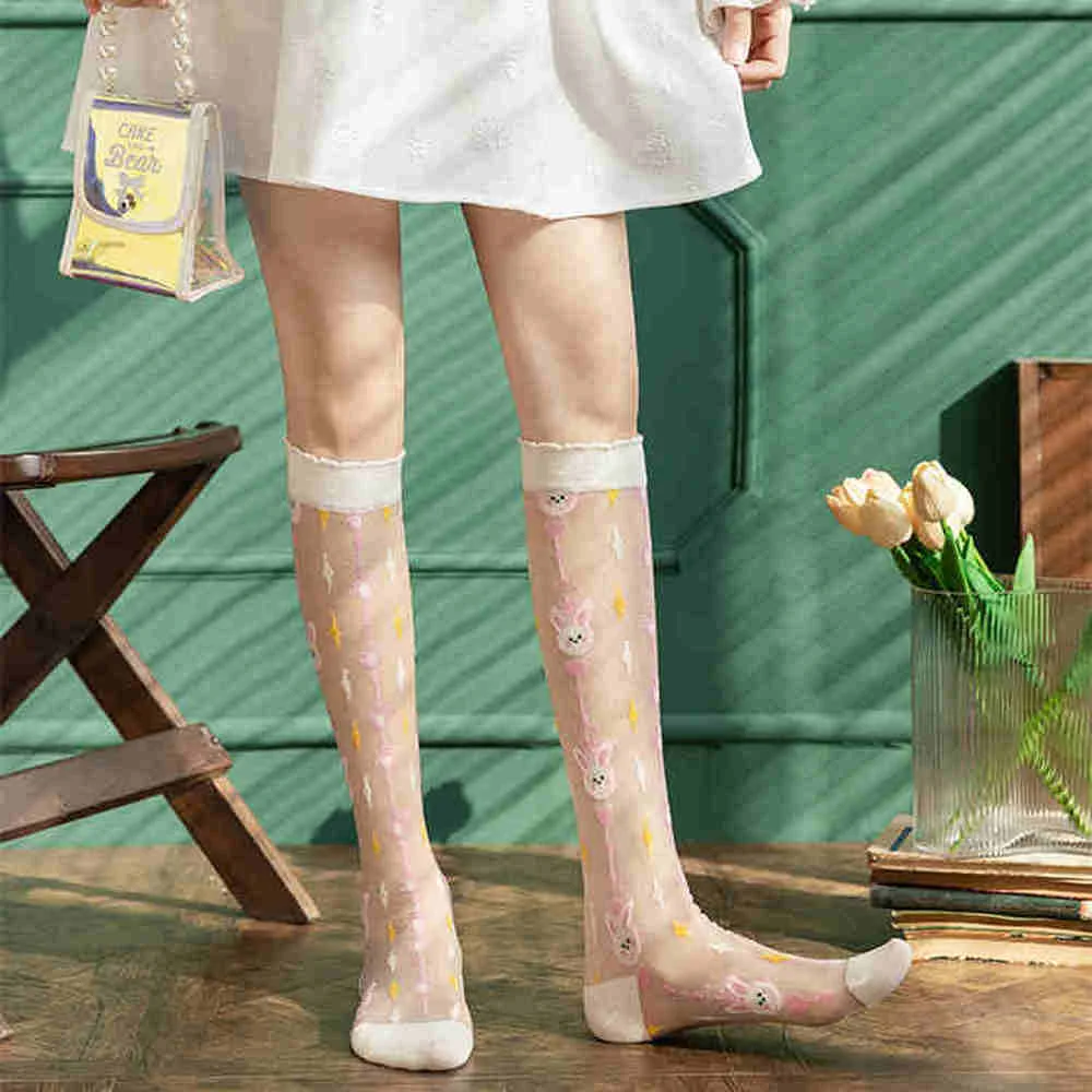 Lato cienkie kobiety pończochy – Crystal Mesh Fabric recenzja i cena