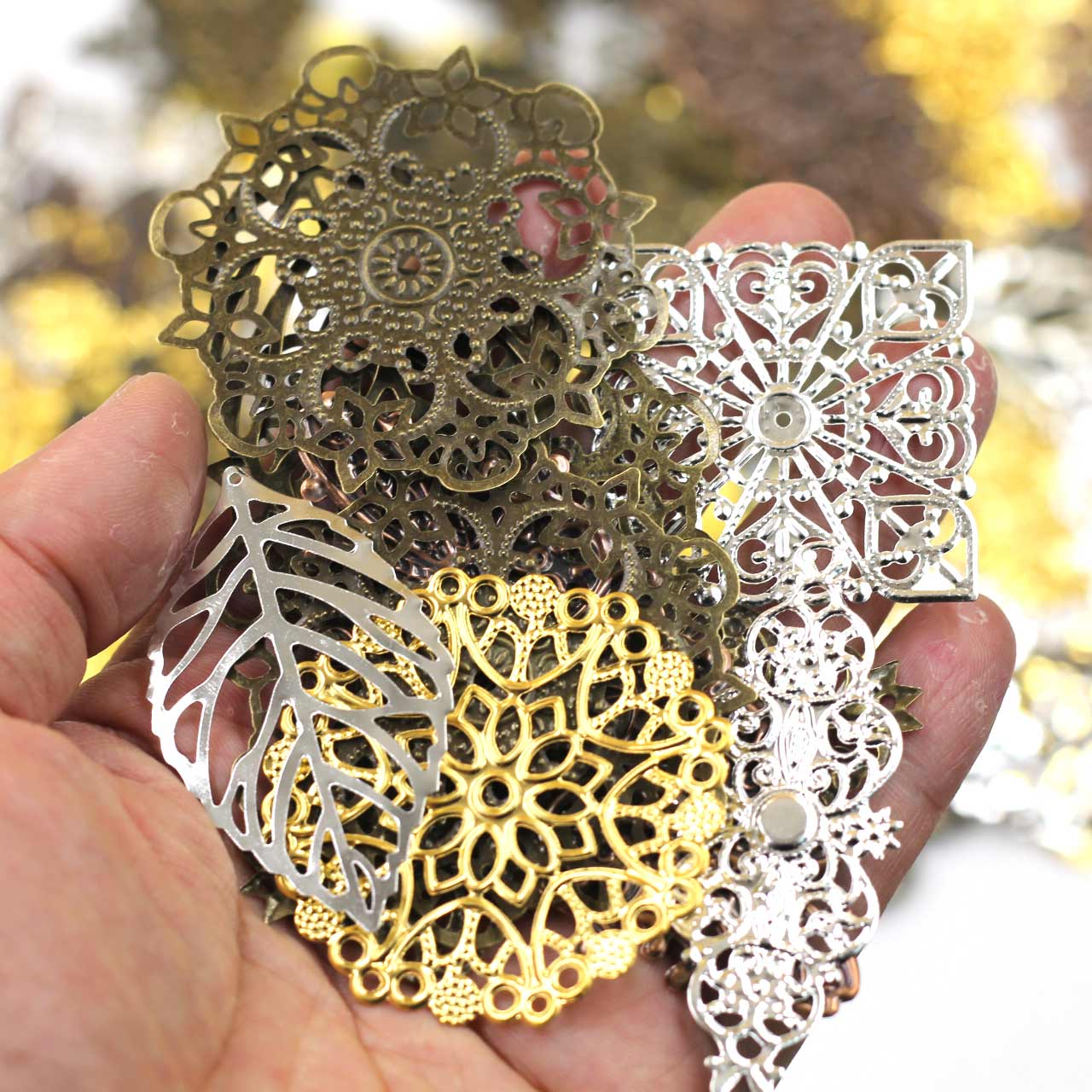 Ozdoby Złącza Losowy Mieszany  – Craft Embellishments recenzja i cena