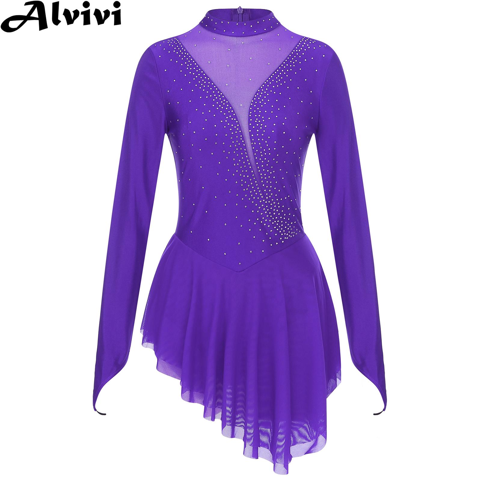 Kobiety łyżwiarstwo figurowe g – Rhinestone Banding Trim recenzja i cena