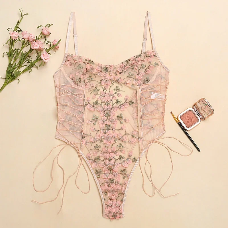 Damska seksowna bielizna, body – Embroidery Embellishments recenzja i cena