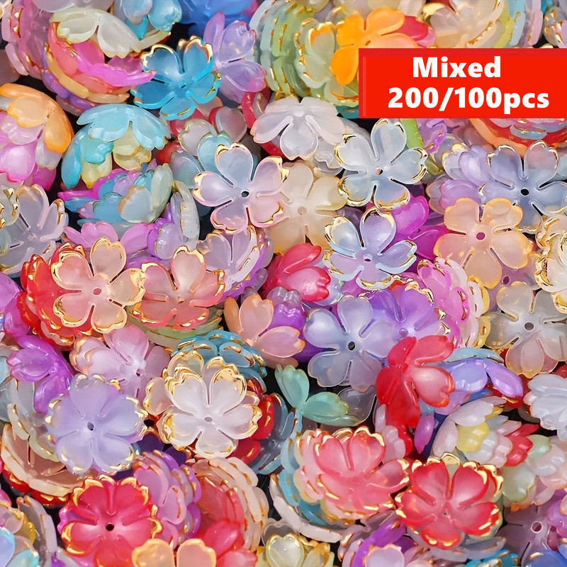 200/100 szt. 15mm Kolorowe Akr – Embroidery Embellishments recenzja i cena