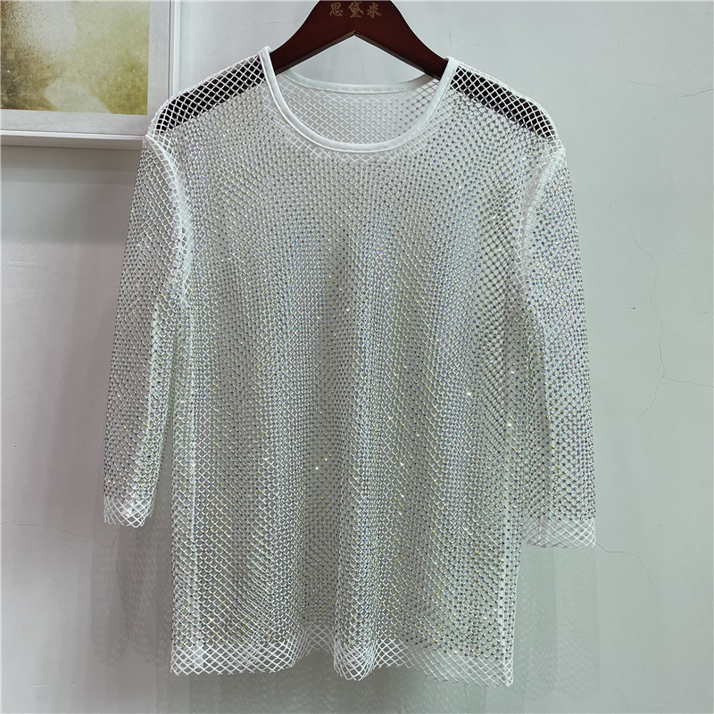 Kolorowe Błyszczące Diamenty E – Crystal Mesh Fabric recenzja i cena