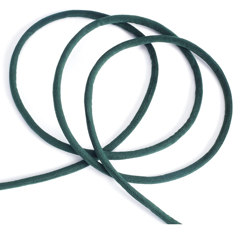 1 rolka 10m 8mm Ciemnozielony  – Velvet Ribbon Roll recenzja i cena