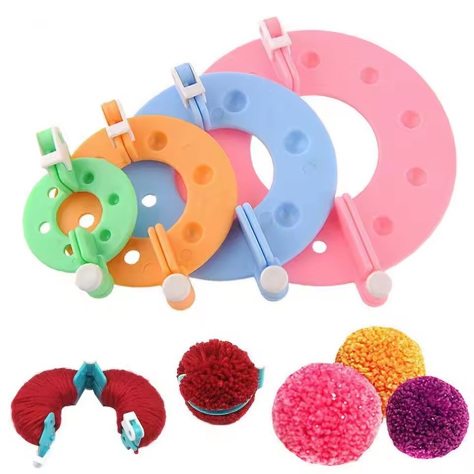 8 SZTUK 4 Rozmiary Zestaw do R – Pom Pom Maker Tool recenzja i cena