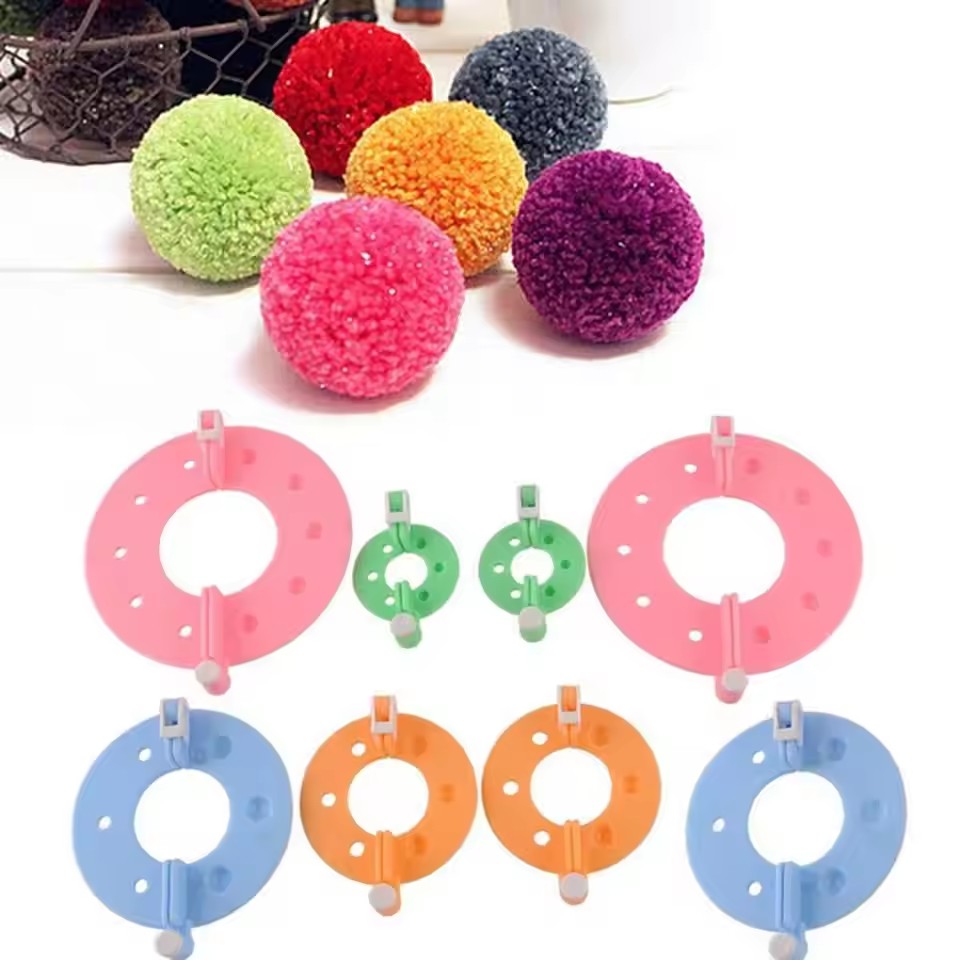 8 SZTUK 4 Rozmiary Zestaw do R – Pom Pom Maker Tool recenzja i cena
