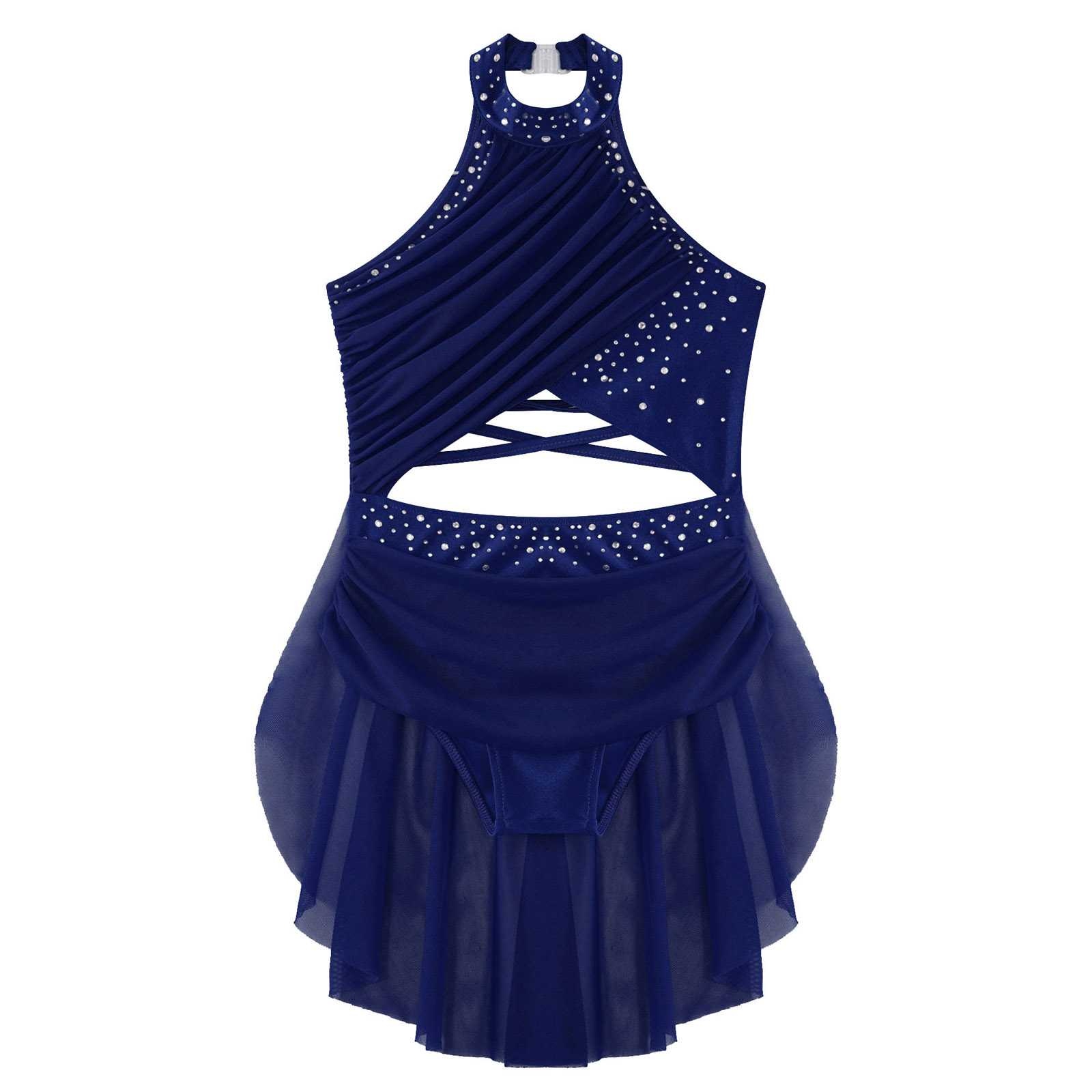 Dziecięcy strój baletowy dla d – Rhinestone Banding Trim recenzja i cena