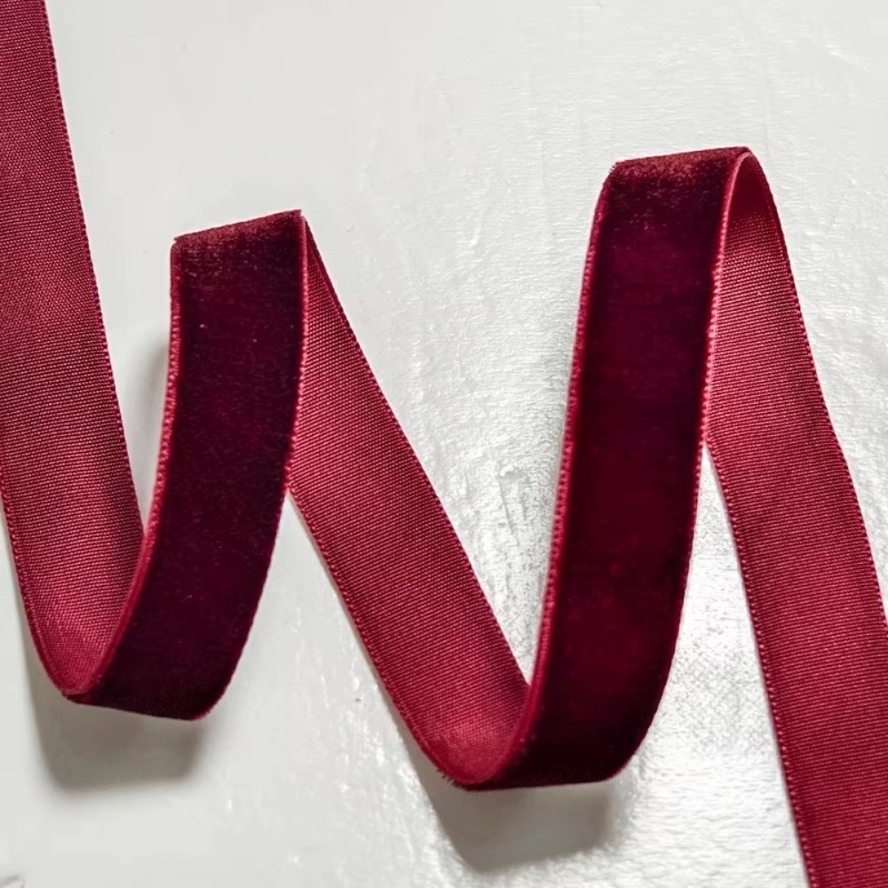 5 Jardów/Rolka Aksamitna Wstąż – Velvet Ribbon Roll recenzja i cena